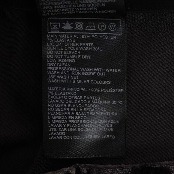 ba&sh Lolita Crushed Velvet Bootcut Flared Bottoms in Brown - Size 34 (NWT) - Picture 12 of 12